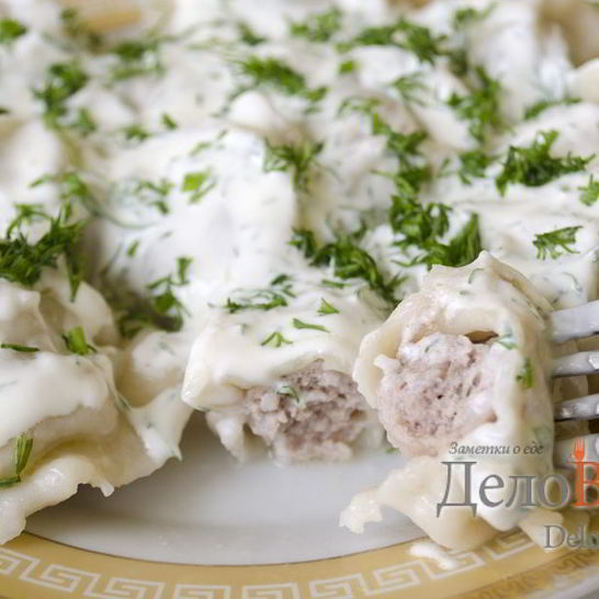 Рецепт домашних пельменей с мясом