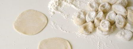 домашние пельмени с мясом. Шаг 6