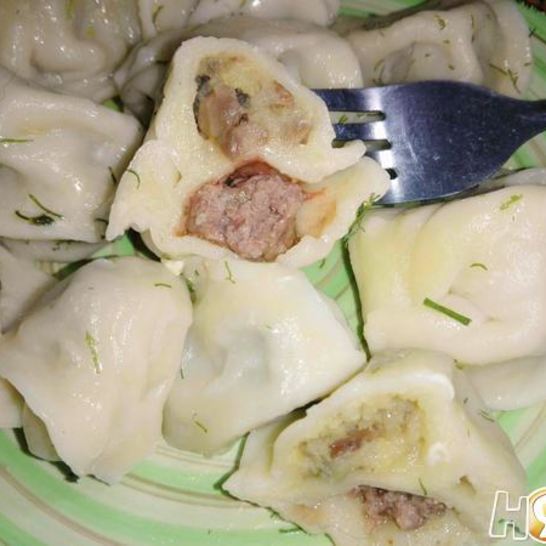 Рецепт двулепных пельменей