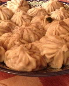 Хинкали с мацони