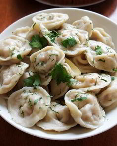 Пельмени из скумбрии