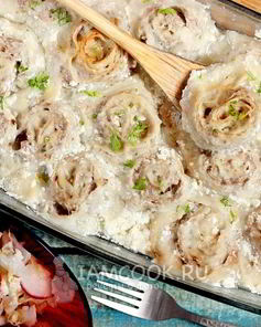 Пельмени ленивые из лаваша