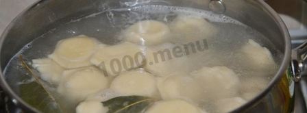 пельмени на молоке. Шаг 15