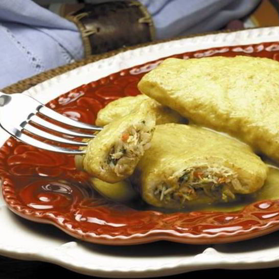 Рецепт пельменей с крабовым мясом