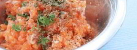 пельмени с рыбным фаршем. Шаг 2