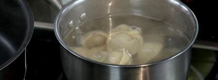 пельмени со свининой и кальмарами. Шаг 5