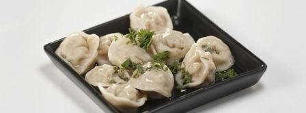 пельмени со свининой и кальмарами. Шаг 7