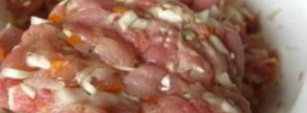 пельмени со свининой и капустой. Шаг 2