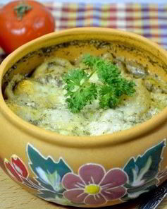 Пельмени запеченные