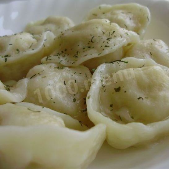 Рецепт постных пельменей соевых вегетарианских