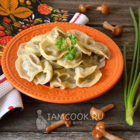 Рецепт постных пельменей