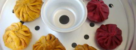 постные цветные хинкали к 8 марта. Шаг 11