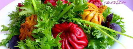 постные цветные хинкали к 8 марта. Шаг 13