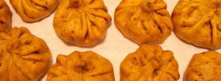 постные цветные хинкали к 8 марта. Шаг 10