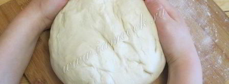 тесто для пельменей на молоке и сметане. Шаг 7