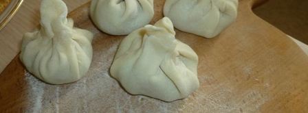 вонтоны с грибами и пекинской капустой. Шаг 3