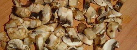 жареные пельмени с грибами и капустой. Шаг 2