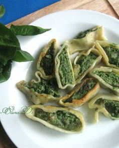 Жареные швабские пельмени Маульташен