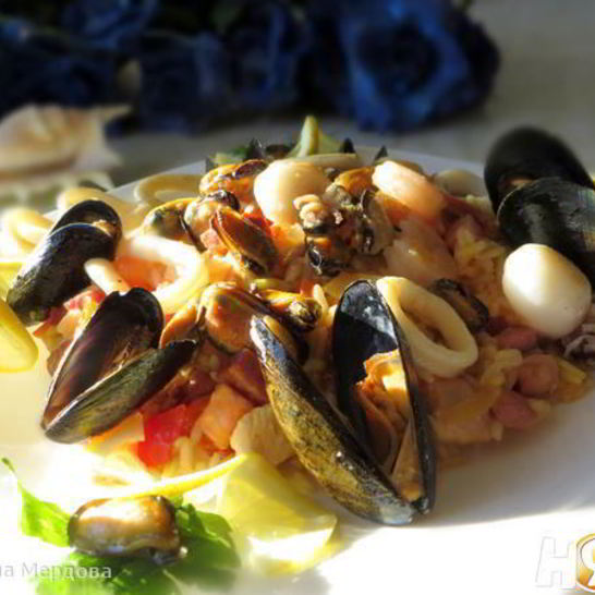 Рецепт испанской паэльи