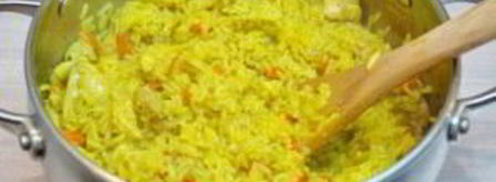 острый плов с курицей. Шаг 8