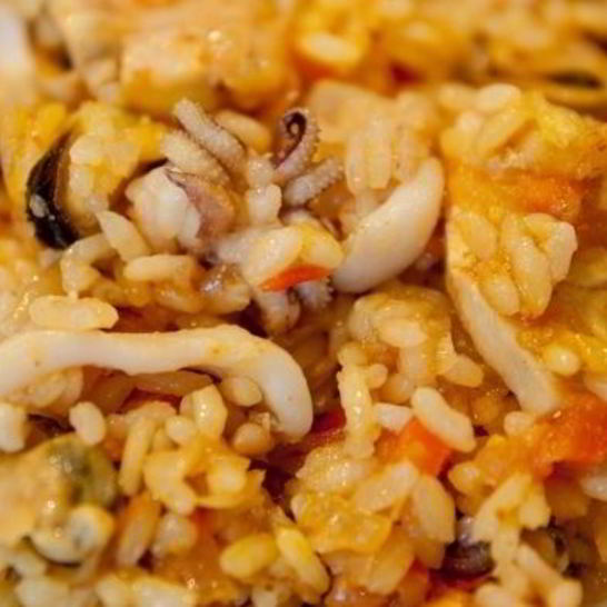 Рецепт паэльи с курицей и морепродуктами