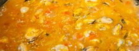 паэлья с курицей и морепродуктами. Шаг 7