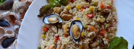 паэлья с мидиями. Шаг 14