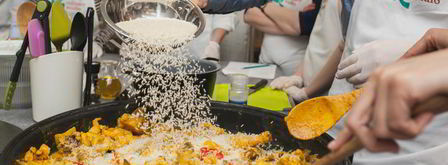 паэлья с морепродуктами и цыпленком. Шаг 10