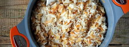 пилав из пасты орзо и риса. Шаг 7