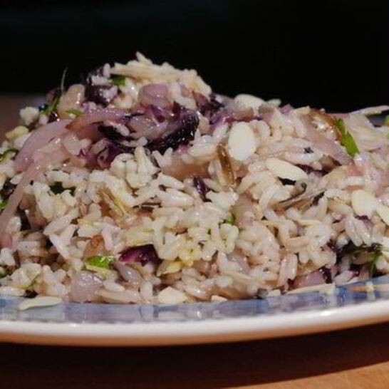 Рецепт пилава с радиккио