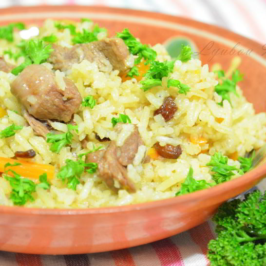 Рецепт плова из баранины по-узбекски