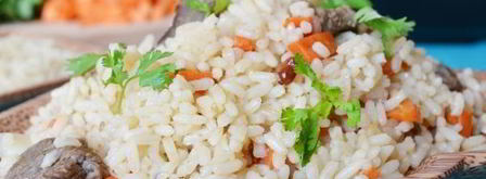 плов из баранины в мультиварке. Шаг 15