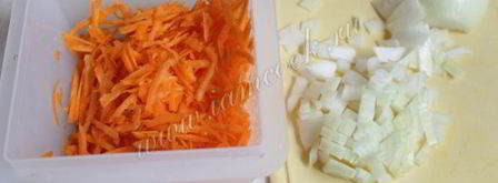 плов из булгура с курицей. Шаг 4