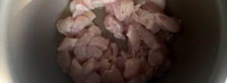 плов из чечевицы с курицей в мультиварке. Шаг 4