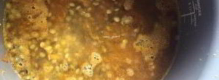 плов из чечевицы с курицей в мультиварке. Шаг 8