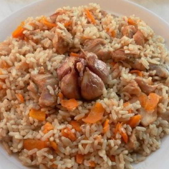 Рецепт плова из куриных бедрышек