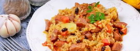 плов с айвой. Шаг 9