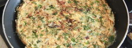 плов с балыглы кюкю. Шаг 16