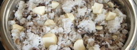 плов с балыглы кюкю. Шаг 8