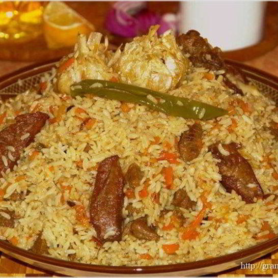 Рецепт плова с чесноком