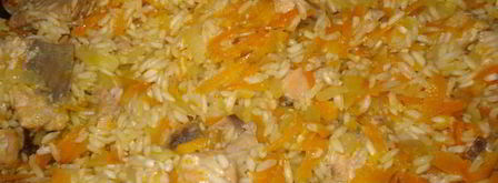 плов с горбушей. Шаг 3