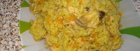 плов с горбушей. Шаг 5