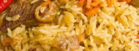 плов с индейкой в мультиварке. Шаг 5