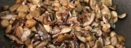 плов с курицей и грибами. Шаг 8