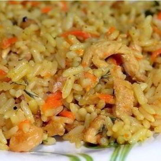 Рецепт плова с курицей в мультиварке