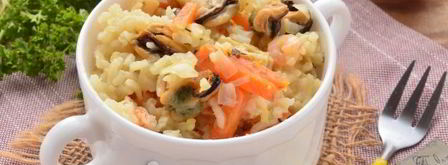 плов с морепродуктами в мультиварке. Шаг 8