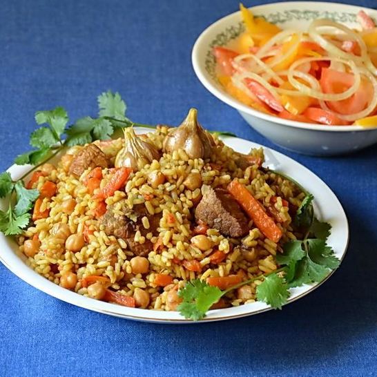 Рецепт плова с нутом