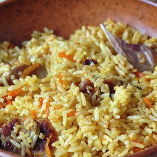 Рецепт плова с сердечками в мультиварке