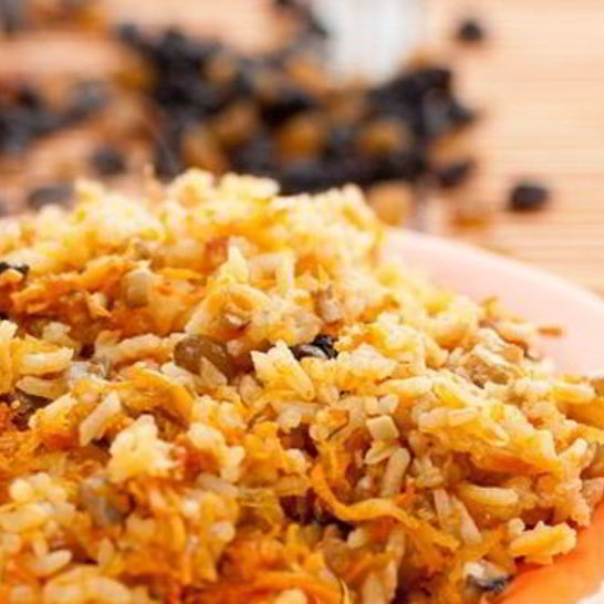 Рецепт плова с шампиньонами