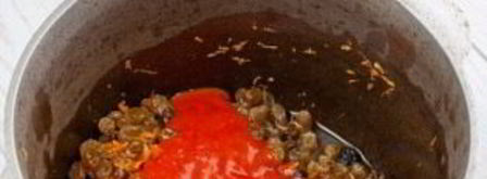 плов с шампиньонами. Шаг 3